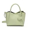 Bolso de Cubo de Mano Casual de Moda Estilo Coreano 2025 Primavera Nuevo Bolso de Hombro de Moda Bolso Mensajero de Alta Gama