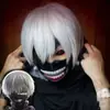 Cosplay Peluca Tokyo ghouls peluca de cabeza completa cos anime Madera Dorada blanco plateado pelo corto