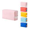 Bolsa de Maquillaje Dopamina Estilo Coreano, Simple y Elegante, Impermeable de PU de Alta Calidad, Color Macarrón, Neceser Portátil, Gran Capacidad