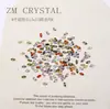 Zm Zircón Nuevo Súper Brillante Fondo Plano 1.5X3 Marquisa Pedrería para Uñas Mini Colorida de Forma Irregular para Decoración de Uñas