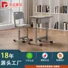 Juego de Escritorios y Sillas para Estudiantes de Primaria y Secundaria, Modelo Estándar para Salón de Clases, Combinación de Mesa y Silla de Estudio para Estudiantes, Material Ecológico para el Hogar