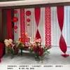 Decorações Longas de Origami Penduradas para Casamento, Quartos de Homens e Mulheres, Decorações de Quarto de Noivado, Cortinas de Sala de Estar, Conjuntos de Arranjos de Flores