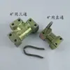 Conector hidráulico de tres vías tipo T para minería, cambio rápido, tres vías rectas, soporte estándar nacional KJ3, accesorios, enchufe rápido, alta presión
