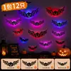Pegatinas Decorativas de Murciélago Pequeño para Halloween Pegatinas de Araña para Pared Adornos Ambiente para Ventana de Bar Escenografía Accesorios para Fotos