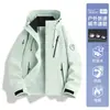 Conjunto de Chaqueta 3 en 1 Luotuo para Mujeres y Hombres, Chaqueta Impermeable y Cálida para Exteriores para Senderismo y Montañismo, Personalizable