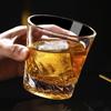 Copa de Whisky Japonesa de Suela Gruesa, Copa de Cóctel Clásica, Copa de Licor de Sarga, Vaso para Roca, Copa Grabada