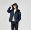 Chaqueta Soft Shell Tres en Uno Estilo Luo Tuo para Hombre, Cortavientos, Impermeable, Cálida, Chaqueta Deportiva para Exteriores, Chaqueta de Montañismo