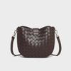 Bolsas 2026 Nuevas Bolsas para Mujer Primavera y Verano Bolso de Hombro de Cuero Genuino Bolso Cruzado Moda de Gama Alta Bolso Tejido para Commuter
