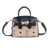 Bolsa Infantil 2025 Nueva Novedad Estampada Mini Bolso de Mano para Niñas Bolso de Hombro Elegante Creativo Accesorios Bolso Cruzado