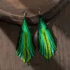 Pendientes de Borlas y Cuentas Estilo Vacaciones Bohemias para Mujer, Diseño Único, Ganchos Exagerados, Modernos, Venta al por Mayor desde el Fabricante