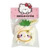 Nuevo colgante creativo de muñeca de gatito de fruta, colgante de muñeca de corazón para niña, llavero colgante para mochila, adornos colgantes al por mayor
