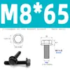 Parafusos de Flange Hexagonal Externo Aço Inoxidável 304 Preto Eletroforético Dentes de Flange Antiderrapantes M4M5M6M8M10M12
