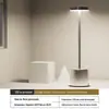 Popular Transfronteiriça Lâmpada de Mesa Simples em Forma de I Carregamento USB Retrô Metálica Mesa de Jantar Toque Luz Noturna Luz Noturna de Cabeceira