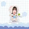 Figurilla de Robot de Acrílico que Camina con Cuerda de Ive an Yu-Jin y Zhang Yuan-Ying Merchandising de Celebridades