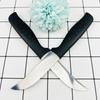 Machete de metal cuchillo de mango negro cuchillo portátil para fruta cuchillo para verduras cuchillo para fruta cuchillo para plátano regalo machete al por mayor