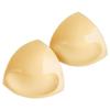 Almohadillas de Esponja Autoadhesivas para Senos con Forma de Corazón, Invisibles y sin Rastro, Engrosadas para Levantar, Almohadillas de Silicona para Senos Triangulares para Ropa Interior de Bikini