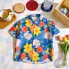 Exportação de Roupas Infantis Camisa Floral Japonesa de Manga Curta Cardigã Casual Estilo Hong Kong Infantil Jaqueta de Manga Curta Tops para Meninos e Meninas