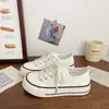 Zapatos de Lona de Lunares Japoneses 2026 Primavera/Otoño Nuevo Estilo Cómodos Delgados Ligeros Casuales Moda con Cordones Versátiles Zapatos de Tabla