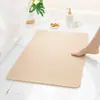 Alfombra de Piso Estilo Simple con Bucle de Seda Hueco, Alfombra Antideslizante para Baño, Alfombrilla para Pies de Ducha, Entrada a Prueba de Polvo, Resistente a la Suciedad, Resistente al Desgaste