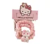 Lindo Set de Accesorios para el Cabello de Gatito Rosa, Dulce y Adorable para Niñas, Incluye Gomas para el Cabello, Pinzas de Pato y Pinzas para Flequillo