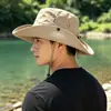 Nuevo sombrero de protección solar de verano del fabricante para mujer, resistente a los rayos UV, adecuado para viajes al aire libre, senderismo y no sofocante, sombrero de pescador para hombre
