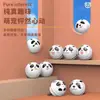 Luz Noturna Controlada por Voz Panda Smart Panda Controlado por Voz USB Iluminação Doméstica Luz Ambiente de Economia de Energia para Quarto e Dormitório