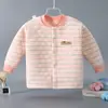 Folio para Bebês e Crianças Pequenas Camisetas de Camada Única Quentes para Meninos e Meninas, Roupas Espessadas de Outono, Camisetas de Base Acolchoadas de Outono e Inverno para Crianças