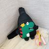 Bolsa infantil dinossauro bolsa de peito infantil meninos e meninas Moda bolsa de ombro mensageiro desenho animado fofo porta-moedas para celular atacado