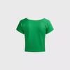 2025 Primavera Novo Top Curto T-Shirt Bordada com Letra Estilo Y2K Doce e Apimentado Slim Sexy Look Emagrecedor Top T-Shirt