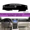 Exclusivo transfronterizo para el interior del tablero del coche Lexus LS, alfombrilla para sombrear el sol, parasol para conductor izquierdo y derecho, franela, cuero