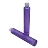 Botella Personalizada de Vidrio Esmerilado de 10 ml para Aceites Esenciales, Botella de Perfume, Spray Translúcido, Tubo Redondo de Plástico Opaco para Dispensar Perfume Sin Tapa