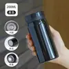 Termo de acero inoxidable, minitaza de bolsillo, estilo Ins, pantalla inteligente, para niños y niñas, estudiantes, regalo