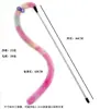 Lindo Palo Juguete para Gatos con Oruga y Ojos Grandes, Juguete Interactivo y Resistente a Mordidas para Gatos con Cascabel