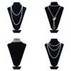 Acessórios de Moda Populares Europeus e Americanos Transfronteiriços, Pulseiras Brilhantes Elegantes Retrô Incrustadas com Diamantes, Conjuntos de Colares de Pérolas de Luxo Acessível