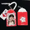 Original EN Nueva Colección de Figuras de Muñecas PVC 3 pulgadas Portatarjetas Almacenamiento Álbum de Ídolos Pantalla de Tarjetas Pequeñas Colgante