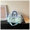 Bolsa de Viagem Grande Capacidade Feminina Estilo Novo Separação Seco Úmido Bolsa para Natação Fitness Bolsa de Mão para Bagagem Bolsa de Mão para Voos de Curta Distância