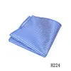 Pañuelo de Bolsillo para Traje de Hombre, Alta Densidad de 1200 Puntos, Seda Artificial, Accesorio para Traje, Pañuelo Jacquard, Bufanda Cuadrada, En Stock