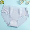 3 Piezas Envío Gratis Nuevos Pantalones de Oxígeno para Mujer con Encaje y Malla Transpirable, Adornados con Encaje de Corazón, Alta Elasticidad, Cintura Media Ropa Interior