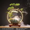 Água Corrente Gera Riqueza Ornamento para Sala de Estar Cerâmica Água Circulante Feng Shui Escritório Armário de Vinho Entrada Presentes de Inauguração