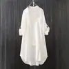Comercio Exterior Transfronterizo Camisa Lisa de Mujer Top Estilo Western para Mujer Sentido del Diseño Nicho Abrigo Delgado Camisa Larga Ropa de Primavera y Otoño