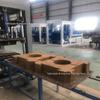Equipamento de Máquina de Tijolo Ecológico Pré-fabricado de Proteção de Talude Encaixável Wanming 5-15 Corrente Perfurada Máquina de Tijolo de Bloco Pré-fabricado de Concreto Ecológico