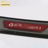 Adequado para 19 Qashqai placa de guarda traseira lantejoulas Qashqai placa de guarda do porta-malas traseiro pedal de boas-vindas adesivos decorativos acessórios