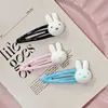 Pinza para el pelo de conejo Miffy linda para niños, pinza lateral de dibujos animados, pinza BB, suave, linda, estilo japonés, pinza para el pelo de conejo, pinza lateral para el flequillo, accesorio para el pelo