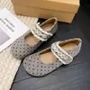 Zapatos de vestir de estilo francés con ribete de encaje 2026, de velcro, con plataforma interior de lunares, zapatos de mujer Mary Jane de suela gruesa para otoño, estilo de noche
