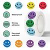 500 folhas/rolo rolo rolo colar cross-border fita quente desenho animado sorriso mão conta material DIY decorativo envelope pasta de vedação
