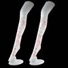 Calcetines de terror para Halloween, fiestas, festivales, disfraces, cosplay, enfermeras, calcetines por encima de la rodilla, calcetines sangrantes