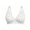 Sujetador Transfronterizo sin Costuras con Estampado de Leopardo para Mujer, Inalámbrico, Holgado y Cómodo, de Cobertura Completa, Sujetador de Soporte Suave tipo Gelatina