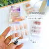 Cola de Unha Nova da Moda com Sensação Leve, Unhas Postiças Versáteis Curtas e Simples, Conjunto de Peças de Unha Prontas para Uso Venda por Atacado