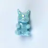 Acrílico color UV plateado cuentas de monstruo cadena para teléfono móvil bolsa de mano colgante llavero con cuentas material de accesorios de joyería cuentas sueltas