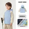 Colección de chaquetas de exterior para niños Right Europe, nueva ropa infantil otoño 2026, tops de primavera y otoño para niños pequeños y bebés, estilo moderno